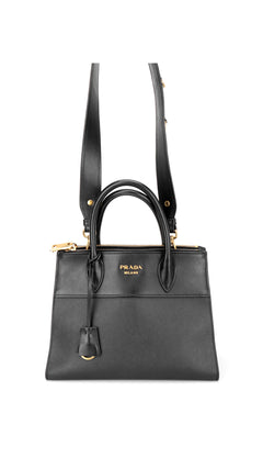 Prada Esplanade Shoulder Bag - Black