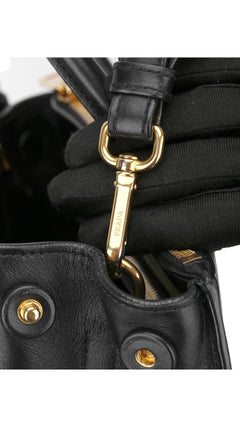 Prada Esplanade Shoulder Bag - Black