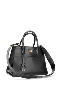 Prada Esplanade Shoulder Bag - Black
