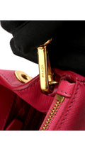 Prada Galleria Double Zip Saffiano Lux Tote - Pink