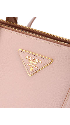 Prada Galleria Saffiano Shoulder Bag - Light Pink