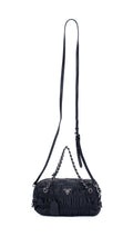 Prada Gaufre Shoulder Bag - Black