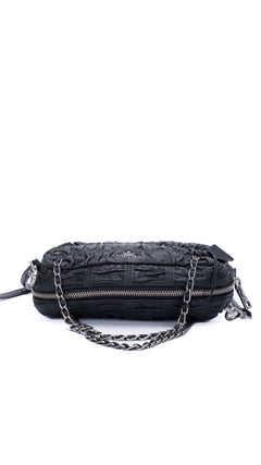 Prada Gaufre Shoulder Bag - Black