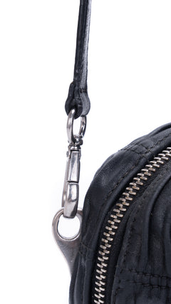 Prada Gaufre Shoulder Bag - Black