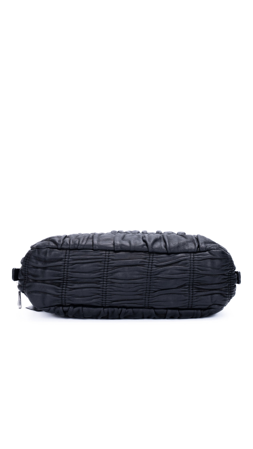 Prada Gaufre Shoulder Bag - Black
