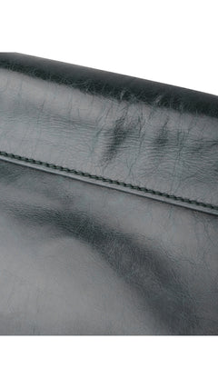 Prada Logo Crossbody Bag - Dark Green