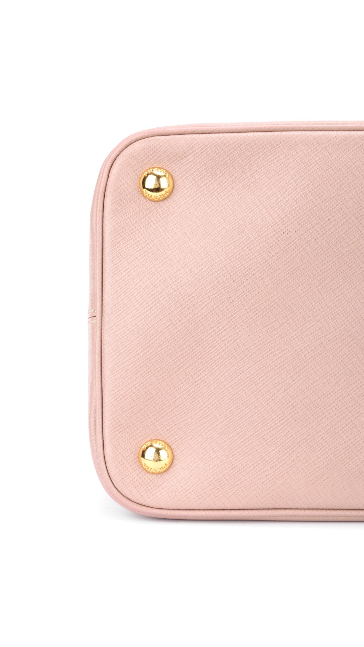 Prada Promenade Saffiano Lux Shoulder Bag - Pink