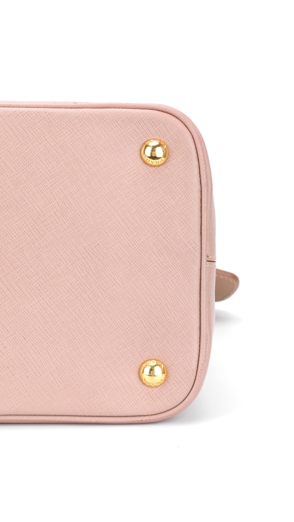 Prada Promenade Saffiano Lux Shoulder Bag - Pink