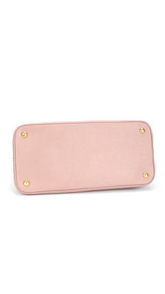 Prada Promenade Saffiano Lux Shoulder Bag - Pink