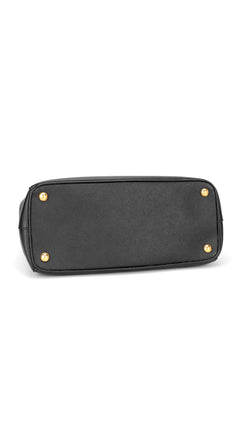 Prada Saffiano Lux Shoulder Bag Small - Black