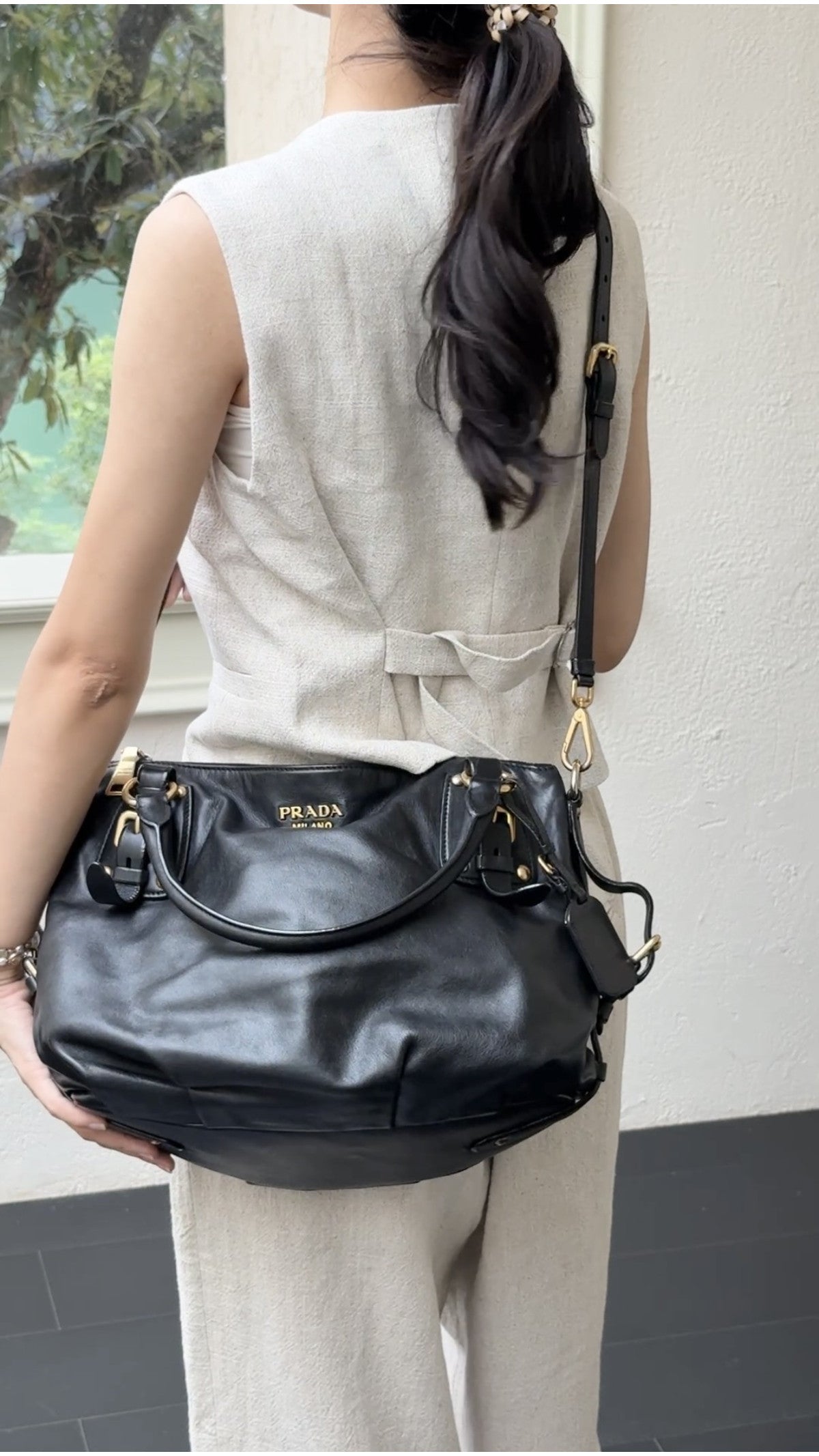 Prada Shoulder Bag - Black