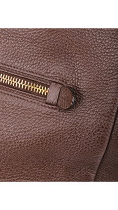 Prada Vitello Daino Tote Bag 2 - Brown