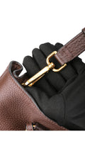 Prada Vitello Daino Tote Bag 2 - Brown