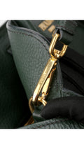 Prada Vitello Daino Tote Shoulder Bag - Green
