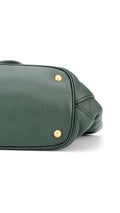 Prada Vitello Daino Tote Shoulder Bag - Green
