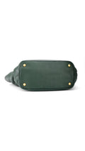 Prada Vitello Daino Tote Shoulder Bag - Green