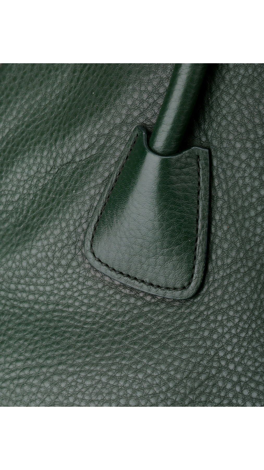 Prada Vitello Daino Tote Shoulder Bag - Green