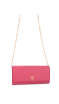 Prada Wallet Saffiano - Pink