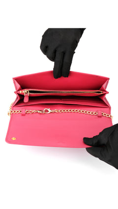 Prada Wallet Saffiano - Pink