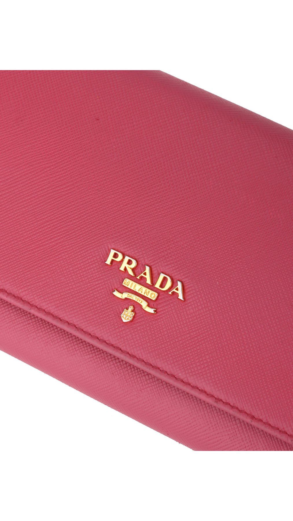 Prada Wallet Saffiano - Pink