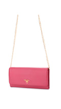 Prada Wallet Saffiano - Pink