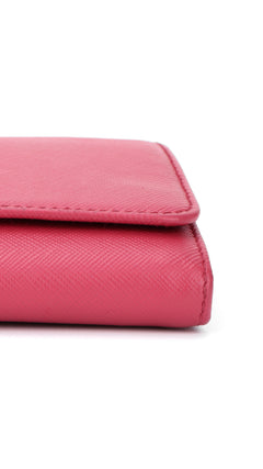 Prada Wallet Saffiano - Pink