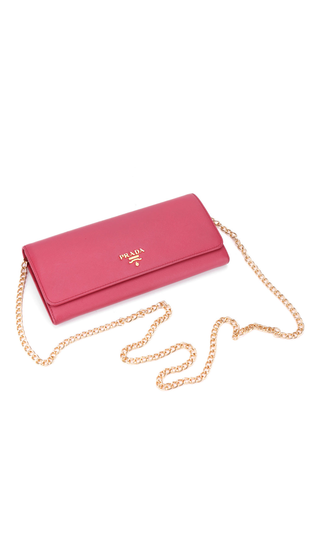 Prada Wallet Saffiano - Pink