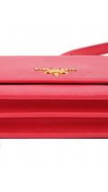 Prada Wallet On Chain Crossbody Bag - Coral Rose