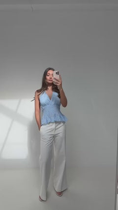 Freda Top - Blue