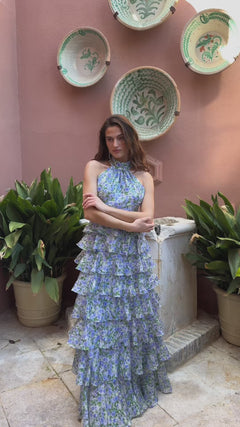 Angel Maxi Dress (Halterneck) - Daisy Dance