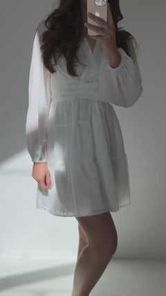 Hedvig Mini Dress - White
