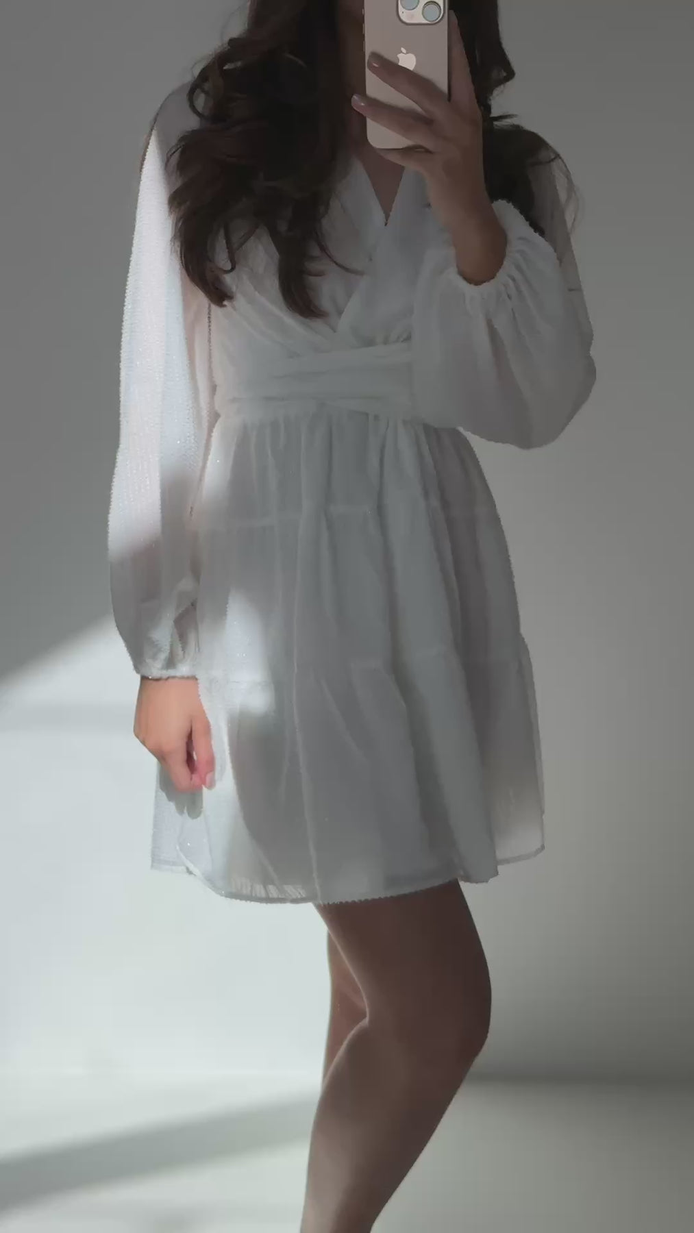 Hedvig Mini Dress - White