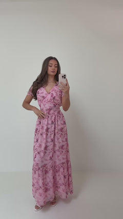 Dorothea Maxi Dress - Pink