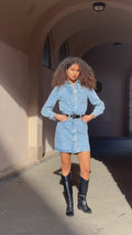 Lucienne Dress - Light Blue