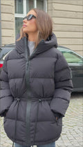 Pernille Down Puffer Jacket - Black