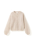 N-Kae Mohair Cardigan - Oyster