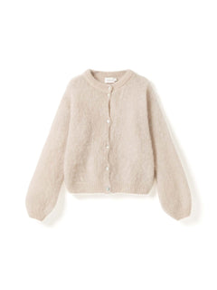N-Kae Mohair Cardigan - Oyster