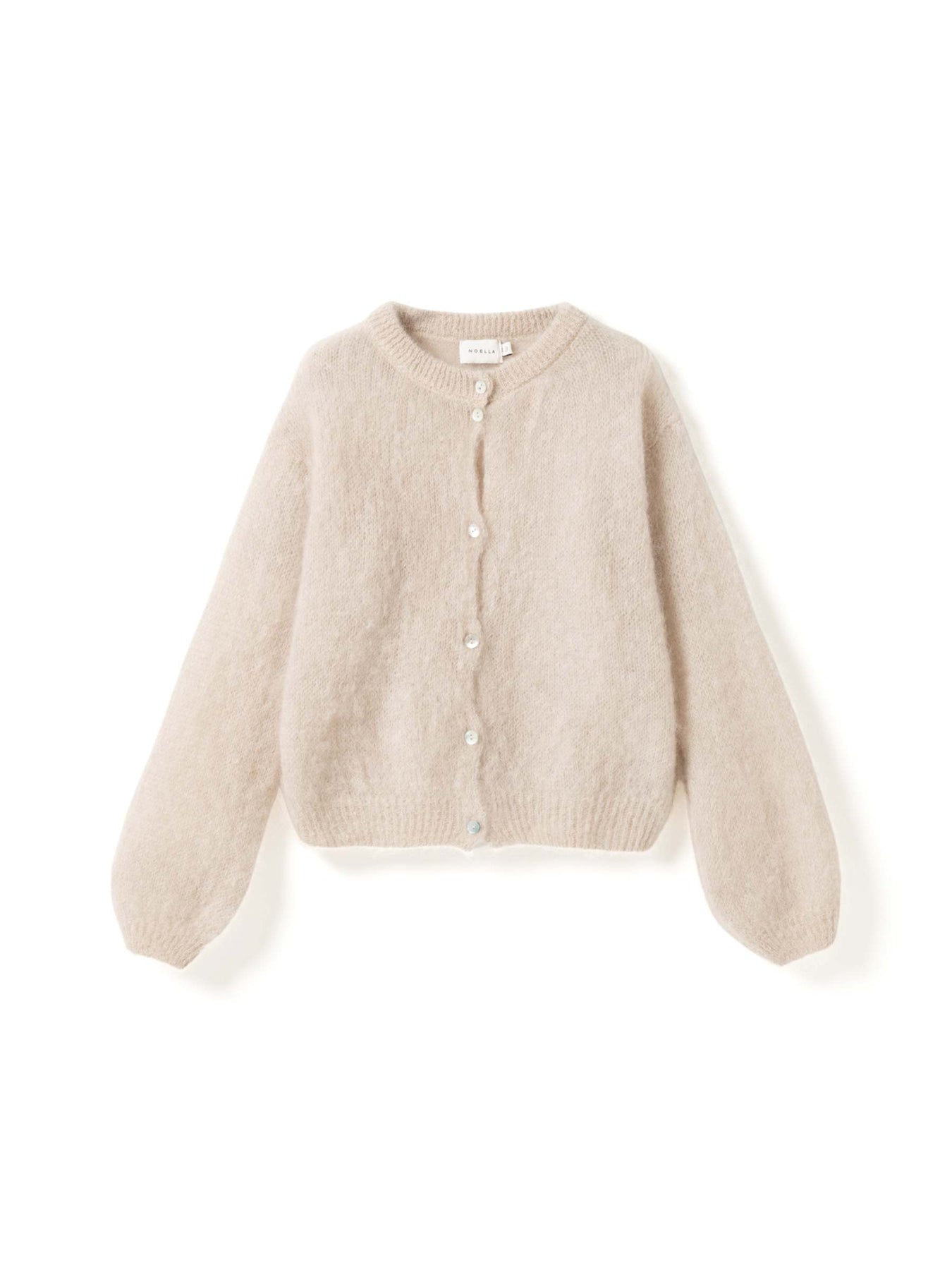 N-Kae Mohair Cardigan - Oyster