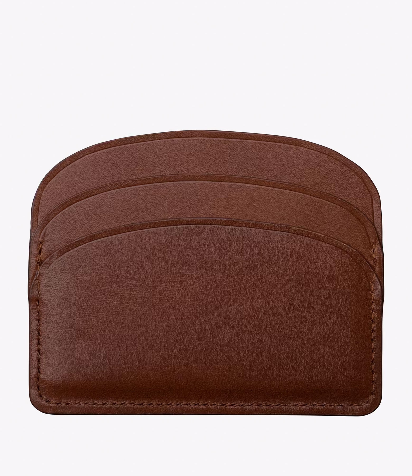 Porte-Cartes Demi-Lune - Hazelnut