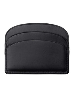Porte-Cartes Demi-Lune - Noir