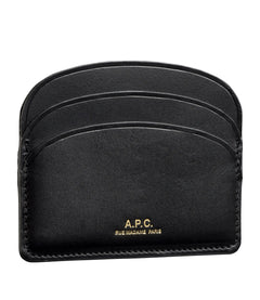 Porte-Cartes Demi-Lune - Noir