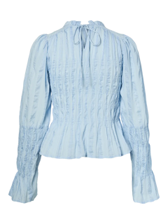 Yasrava Ls Smock Top S. - Skyway Star White