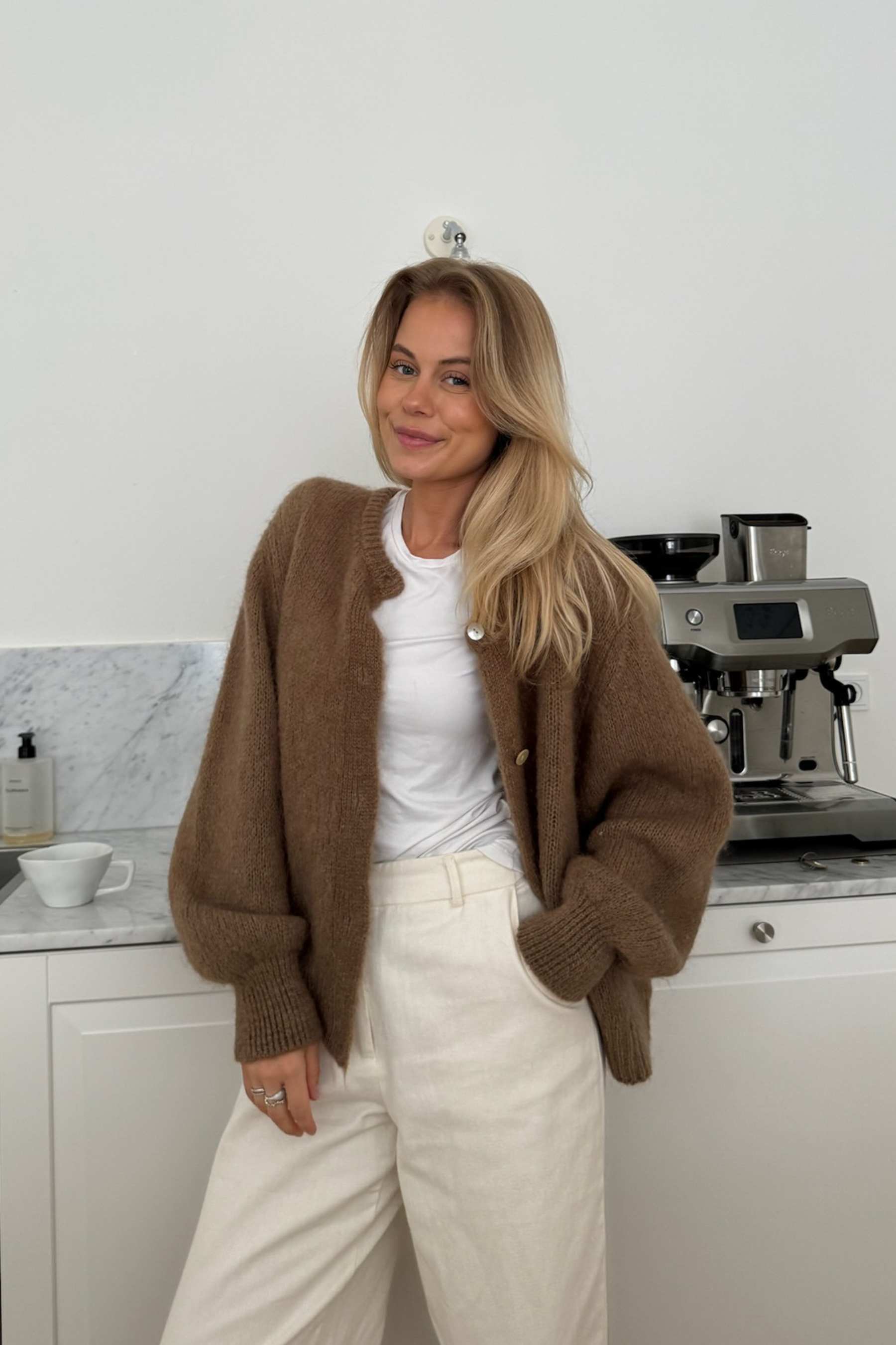 Idaic Cardigan - Camel