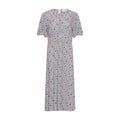 Skyler Dress - Pink/Apricot Flower