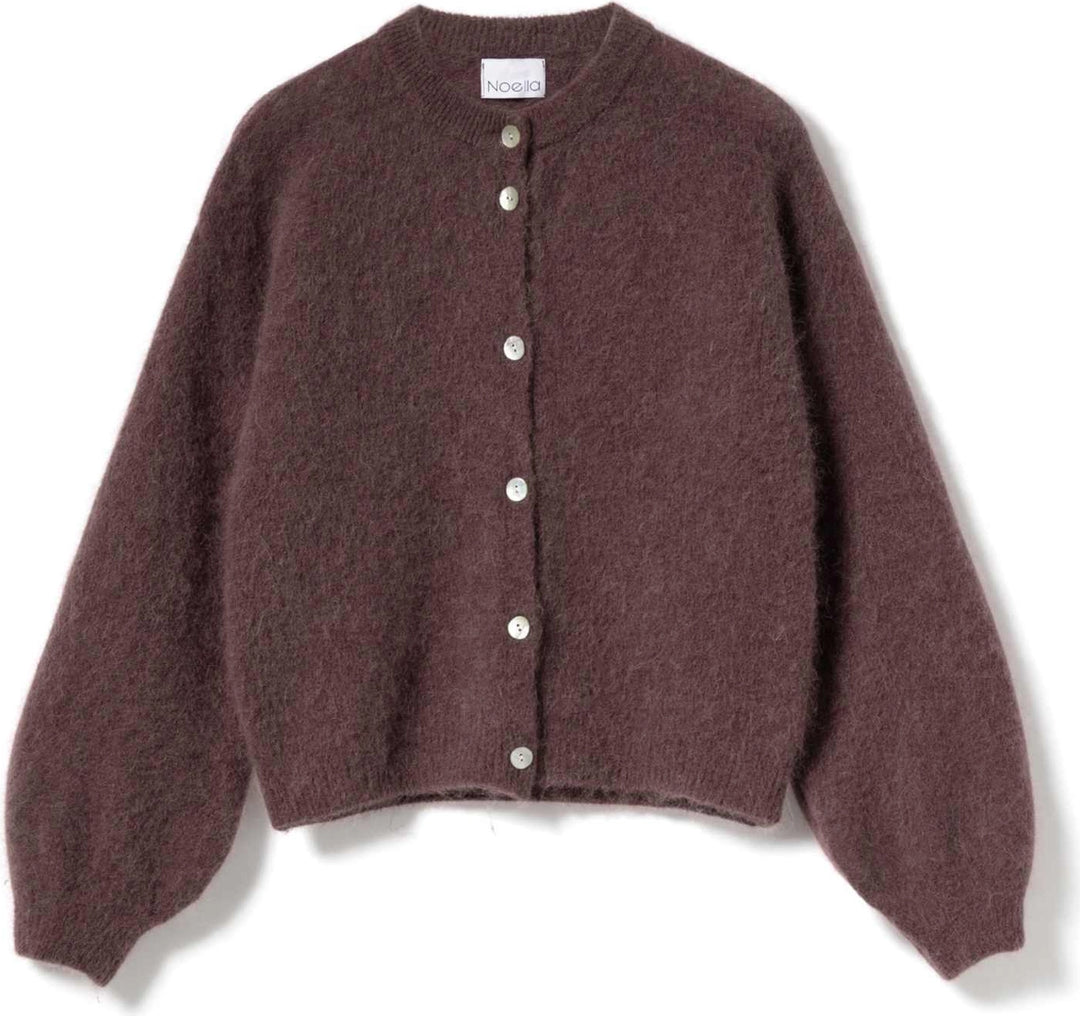 Kae Knit Cardigan - Medium Brown