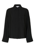 Amara Ls Relaxed Shirt - Black