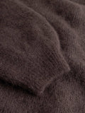 Kae Knit Cardigan - Chocolate