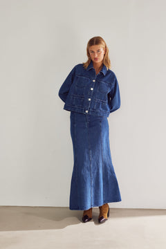 Lyric Jacket - Blue Denim