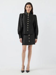 Yasripple Ls Shirt S. - Black