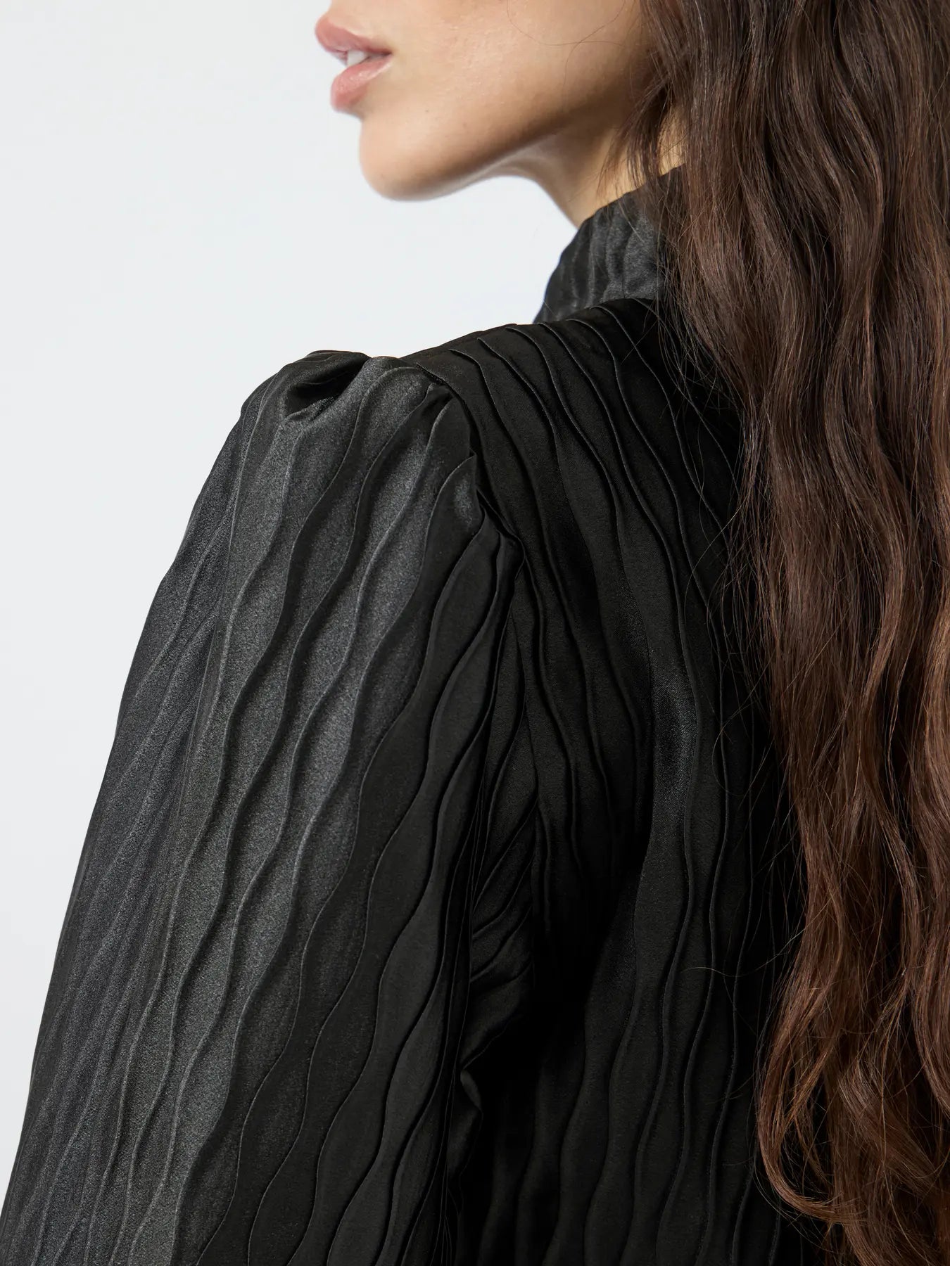 Yasripple Ls Shirt S. - Black